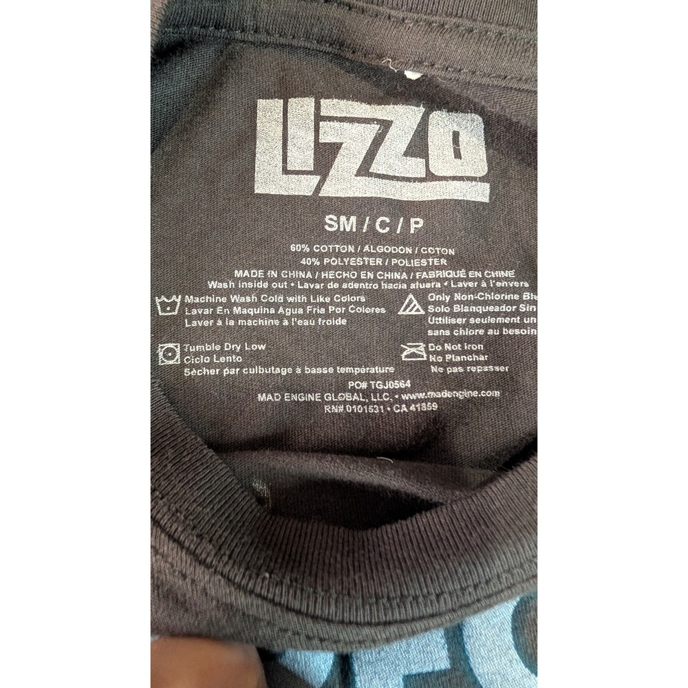 Lizzo You're Special Graphic T Shirt Black Music‎ Band Tee Small S New with tags - Picture 3 of 9